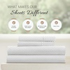 image:imageLinen Market DoubleBrushed Microfiber Queen Sheet Set 4 Piece  OekoTEX Certified Ultra Soft amp WrinkleFree  16 Deep Pocket Sheets  Easy Care Queen Size  IvoryStippled Gray