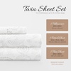 image:imageLinen Market DoubleBrushed Microfiber Queen Sheet Set 4 Piece  OekoTEX Certified Ultra Soft amp WrinkleFree  16 Deep Pocket Sheets  Easy Care Queen Size  IvoryCoarse Paisly Light Gray