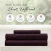 image:imageLinen Market DoubleBrushed Microfiber Queen Sheet Set 4 Piece  OekoTEX Certified Ultra Soft amp WrinkleFree  16 Deep Pocket Sheets  Easy Care Queen Size  IvoryPurple