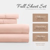 image:imageLinen Market DoubleBrushed Microfiber Queen Sheet Set 4 Piece  OekoTEX Certified Ultra Soft amp WrinkleFree  16 Deep Pocket Sheets  Easy Care Queen Size  IvoryBlush