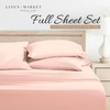 image:imageLinen Market DoubleBrushed Microfiber Queen Sheet Set 4 Piece  OekoTEX Certified Ultra Soft amp WrinkleFree  16 Deep Pocket Sheets  Easy Care Queen Size  IvoryBlush