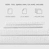 image:imageLinen Market DoubleBrushed Microfiber Queen Sheet Set 4 Piece  OekoTEX Certified Ultra Soft amp WrinkleFree  16 Deep Pocket Sheets  Easy Care Queen Size  IvoryStippled Gray