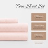 image:imageLinen Market DoubleBrushed Microfiber Queen Sheet Set 4 Piece  OekoTEX Certified Ultra Soft amp WrinkleFree  16 Deep Pocket Sheets  Easy Care Queen Size  IvoryMy Heart Pink