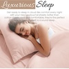 image:imageLinen Market DoubleBrushed Microfiber Queen Sheet Set 4 Piece  OekoTEX Certified Ultra Soft amp WrinkleFree  16 Deep Pocket Sheets  Easy Care Queen Size  IvoryMy Heart Pink