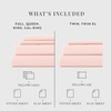 image:imageLinen Market DoubleBrushed Microfiber Queen Sheet Set 4 Piece  OekoTEX Certified Ultra Soft amp WrinkleFree  16 Deep Pocket Sheets  Easy Care Queen Size  IvoryBlush