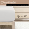image:imageLinen Market DoubleBrushed Microfiber Queen Sheet Set 4 Piece  OekoTEX Certified Ultra Soft amp WrinkleFree  16 Deep Pocket Sheets  Easy Care Queen Size  IvoryStippled Light Gray