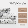 image:imageLinen Market DoubleBrushed Microfiber Queen Sheet Set 4 Piece  OekoTEX Certified Ultra Soft amp WrinkleFree  16 Deep Pocket Sheets  Easy Care Queen Size  IvoryMake a Wish Gray