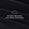 image:imageLinen Market DoubleBrushed Microfiber Queen Sheet Set 4 Piece  OekoTEX Certified Ultra Soft amp WrinkleFree  16 Deep Pocket Sheets  Easy Care Queen Size  IvoryBlack
