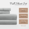 image:imageLinen Market DoubleBrushed Microfiber Queen Sheet Set 4 Piece  OekoTEX Certified Ultra Soft amp WrinkleFree  16 Deep Pocket Sheets  Easy Care Queen Size  IvoryCalm Light Gray