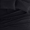 image:imageLinen Market DoubleBrushed Microfiber Queen Sheet Set 4 Piece  OekoTEX Certified Ultra Soft amp WrinkleFree  16 Deep Pocket Sheets  Easy Care Queen Size  IvoryBlack