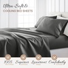 image:imageLinen Market DoubleBrushed Microfiber Queen Sheet Set 4 Piece  OekoTEX Certified Ultra Soft amp WrinkleFree  16 Deep Pocket Sheets  Easy Care Queen Size  IvoryCozy Gray