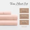 image:imageLinen Market DoubleBrushed Microfiber Queen Sheet Set 4 Piece  OekoTEX Certified Ultra Soft amp WrinkleFree  16 Deep Pocket Sheets  Easy Care Queen Size  IvoryBlush