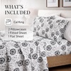 image:imageLinen Market DoubleBrushed Microfiber Queen Sheet Set 4 Piece  OekoTEX Certified Ultra Soft amp WrinkleFree  16 Deep Pocket Sheets  Easy Care Queen Size  IvoryMake a Wish Gray