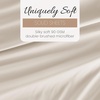 image:imageLinen Market DoubleBrushed Microfiber Queen Sheet Set 4 Piece  OekoTEX Certified Ultra Soft amp WrinkleFree  16 Deep Pocket Sheets  Easy Care Queen Size  IvoryIvory