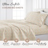 image:imageLinen Market DoubleBrushed Microfiber Queen Sheet Set 4 Piece  OekoTEX Certified Ultra Soft amp WrinkleFree  16 Deep Pocket Sheets  Easy Care Queen Size  IvoryFall Foliage Yellow