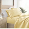 image:imageLinen Market DoubleBrushed Microfiber Queen Sheet Set 4 Piece  OekoTEX Certified Ultra Soft amp WrinkleFree  16 Deep Pocket Sheets  Easy Care Queen Size  IvoryHoneycomb Yellow