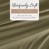 image:imageLinen Market DoubleBrushed Microfiber Queen Sheet Set 4 Piece  OekoTEX Certified Ultra Soft amp WrinkleFree  16 Deep Pocket Sheets  Easy Care Queen Size  IvorySage