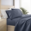 image:imageLinen Market DoubleBrushed Microfiber Queen Sheet Set 4 Piece  OekoTEX Certified Ultra Soft amp WrinkleFree  16 Deep Pocket Sheets  Easy Care Queen Size  IvoryStone