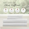 image:imageLinen Market DoubleBrushed Microfiber Queen Sheet Set 4 Piece  OekoTEX Certified Ultra Soft amp WrinkleFree  16 Deep Pocket Sheets  Easy Care Queen Size  IvoryStippled Gray