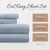 image:imageLinen Market DoubleBrushed Microfiber Queen Sheet Set 4 Piece  OekoTEX Certified Ultra Soft amp WrinkleFree  16 Deep Pocket Sheets  Easy Care Queen Size  IvoryLight Blue