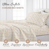 image:imageLinen Market DoubleBrushed Microfiber Queen Sheet Set 4 Piece  OekoTEX Certified Ultra Soft amp WrinkleFree  16 Deep Pocket Sheets  Easy Care Queen Size  IvoryAztec Dreams Coral
