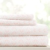 image:imageLinen Market DoubleBrushed Microfiber Queen Sheet Set 4 Piece  OekoTEX Certified Ultra Soft amp WrinkleFree  16 Deep Pocket Sheets  Easy Care Queen Size  IvoryClassic in Pink