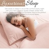 image:imageLinen Market DoubleBrushed Microfiber Queen Sheet Set 4 Piece  OekoTEX Certified Ultra Soft amp WrinkleFree  16 Deep Pocket Sheets  Easy Care Queen Size  IvoryMy Heart Pink