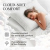 image:imageLinen Market DoubleBrushed Microfiber Queen Sheet Set 4 Piece  OekoTEX Certified Ultra Soft amp WrinkleFree  16 Deep Pocket Sheets  Easy Care Queen Size  IvoryBeaded Arrows Light Gray