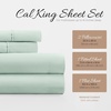 image:imageLinen Market DoubleBrushed Microfiber Queen Sheet Set 4 Piece  OekoTEX Certified Ultra Soft amp WrinkleFree  16 Deep Pocket Sheets  Easy Care Queen Size  IvoryMint