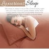 image:imageLinen Market DoubleBrushed Microfiber Queen Sheet Set 4 Piece  OekoTEX Certified Ultra Soft amp WrinkleFree  16 Deep Pocket Sheets  Easy Care Queen Size  IvoryClay