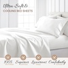image:imageLinen Market DoubleBrushed Microfiber Queen Sheet Set 4 Piece  OekoTEX Certified Ultra Soft amp WrinkleFree  16 Deep Pocket Sheets  Easy Care Queen Size  IvoryAbsolute White