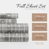 image:imageLinen Market DoubleBrushed Microfiber Queen Sheet Set 4 Piece  OekoTEX Certified Ultra Soft amp WrinkleFree  16 Deep Pocket Sheets  Easy Care Queen Size  IvoryPolkadot Gray
