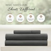 image:imageLinen Market DoubleBrushed Microfiber Queen Sheet Set 4 Piece  OekoTEX Certified Ultra Soft amp WrinkleFree  16 Deep Pocket Sheets  Easy Care Queen Size  IvoryCozy Gray