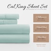 image:imageLinen Market DoubleBrushed Microfiber Queen Sheet Set 4 Piece  OekoTEX Certified Ultra Soft amp WrinkleFree  16 Deep Pocket Sheets  Easy Care Queen Size  IvoryAqua