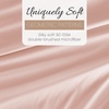 image:imageLinen Market DoubleBrushed Microfiber Queen Sheet Set 4 Piece  OekoTEX Certified Ultra Soft amp WrinkleFree  16 Deep Pocket Sheets  Easy Care Queen Size  IvoryMy Heart Pink