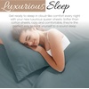 image:imageLinen Market DoubleBrushed Microfiber Queen Sheet Set 4 Piece  OekoTEX Certified Ultra Soft amp WrinkleFree  16 Deep Pocket Sheets  Easy Care Queen Size  IvoryOcean
