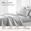 image:imageLinen Market DoubleBrushed Microfiber Queen Sheet Set 4 Piece  OekoTEX Certified Ultra Soft amp WrinkleFree  16 Deep Pocket Sheets  Easy Care Queen Size  IvoryCalm Light Gray