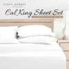 image:imageLinen Market DoubleBrushed Microfiber Queen Sheet Set 4 Piece  OekoTEX Certified Ultra Soft amp WrinkleFree  16 Deep Pocket Sheets  Easy Care Queen Size  IvoryAbsolute White