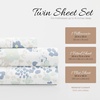 image:imageLinen Market DoubleBrushed Microfiber Queen Sheet Set 4 Piece  OekoTEX Certified Ultra Soft amp WrinkleFree  16 Deep Pocket Sheets  Easy Care Queen Size  IvoryViolets Light Blue