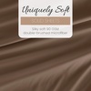 image:imageLinen Market DoubleBrushed Microfiber Queen Sheet Set 4 Piece  OekoTEX Certified Ultra Soft amp WrinkleFree  16 Deep Pocket Sheets  Easy Care Queen Size  IvoryTaupe