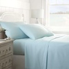 image:imageLinen Market DoubleBrushed Microfiber Queen Sheet Set 4 Piece  OekoTEX Certified Ultra Soft amp WrinkleFree  16 Deep Pocket Sheets  Easy Care Queen Size  IvoryAqua