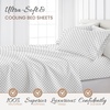 image:imageLinen Market DoubleBrushed Microfiber Queen Sheet Set 4 Piece  OekoTEX Certified Ultra Soft amp WrinkleFree  16 Deep Pocket Sheets  Easy Care Queen Size  IvorySoft Dots Navy