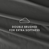 image:imageLinen Market DoubleBrushed Microfiber Queen Sheet Set 4 Piece  OekoTEX Certified Ultra Soft amp WrinkleFree  16 Deep Pocket Sheets  Easy Care Queen Size  IvoryCozy Gray