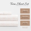 image:imageLinen Market DoubleBrushed Microfiber Queen Sheet Set 4 Piece  OekoTEX Certified Ultra Soft amp WrinkleFree  16 Deep Pocket Sheets  Easy Care Queen Size  IvoryClassic in Pink