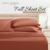image:imageLinen Market DoubleBrushed Microfiber Queen Sheet Set 4 Piece  OekoTEX Certified Ultra Soft amp WrinkleFree  16 Deep Pocket Sheets  Easy Care Queen Size  IvoryClay