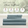 image:imageLinen Market DoubleBrushed Microfiber Queen Sheet Set 4 Piece  OekoTEX Certified Ultra Soft amp WrinkleFree  16 Deep Pocket Sheets  Easy Care Queen Size  IvoryOcean