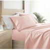 image:imageLinen Market DoubleBrushed Microfiber Queen Sheet Set 4 Piece  OekoTEX Certified Ultra Soft amp WrinkleFree  16 Deep Pocket Sheets  Easy Care Queen Size  IvoryMy Heart Pink