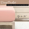 image:imageLinen Market DoubleBrushed Microfiber Queen Sheet Set 4 Piece  OekoTEX Certified Ultra Soft amp WrinkleFree  16 Deep Pocket Sheets  Easy Care Queen Size  IvoryBlush