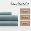 image:imageLinen Market DoubleBrushed Microfiber Queen Sheet Set 4 Piece  OekoTEX Certified Ultra Soft amp WrinkleFree  16 Deep Pocket Sheets  Easy Care Queen Size  IvoryOcean