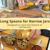 image:imageMeasuring Cups and Spoons Set of 15 Stackable Cups Long Handle with Leveler Fits Narrow Jars 304 Premium Stainless Steel Kitchen Gadgets for Liquid amp Dry Ingredients Cooking Baking15 Piece Set